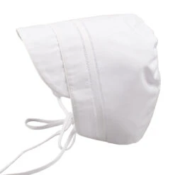 Boys White Bonnet