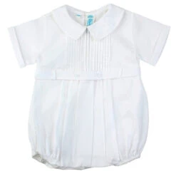 Pintucked Button Belt Creeper -Baby Clothes Sales 23211W 36856.1637790619