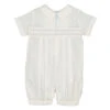 Boys Vintage Smocked Romper