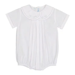 Vintage Leaf Embroidered Creeper