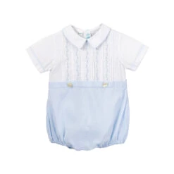 Embroidered Mock 2-Piece Creeper -Baby Clothes Sales 23984 39559.1638896761