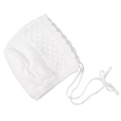 Girls Special Occasion Knit Bonnet