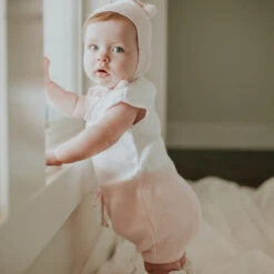 Girls Knit Bunny Shortall 7 Girls Knit Bunny Shortall -Baby Clothes Sales 36102 LS2 57414.1545843381