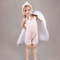 Contrast Trim Overalls -Baby Clothes Sales 36153 LS1 51436.1639150949