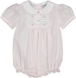 Rosebud Bib Bubble Pink