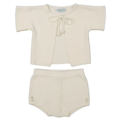 Knit Cardigan And Bloomer Set -Baby Clothes Sales 4903W 06952.1631202600