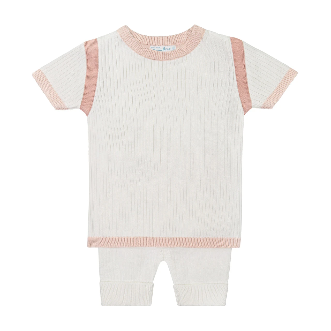 Pastel Trim Ribbed Set 2 Pastel Trim Ribbed Set - Image 2