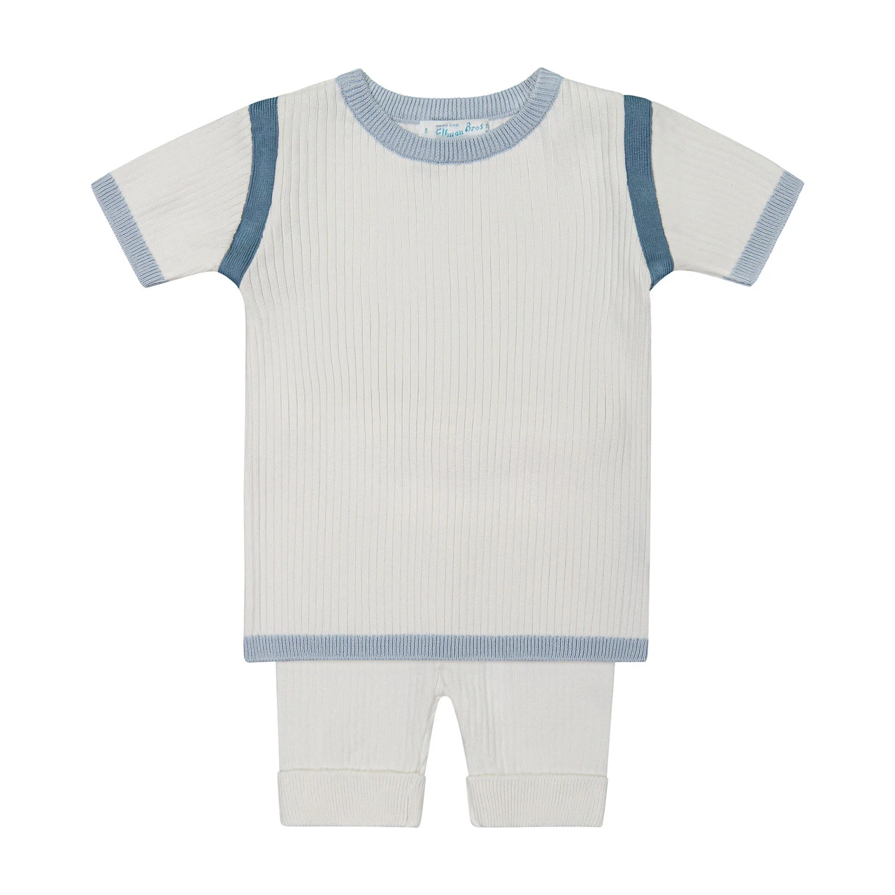 Pastel Trim Ribbed Set 1 Pastel Trim Ribbed Set
