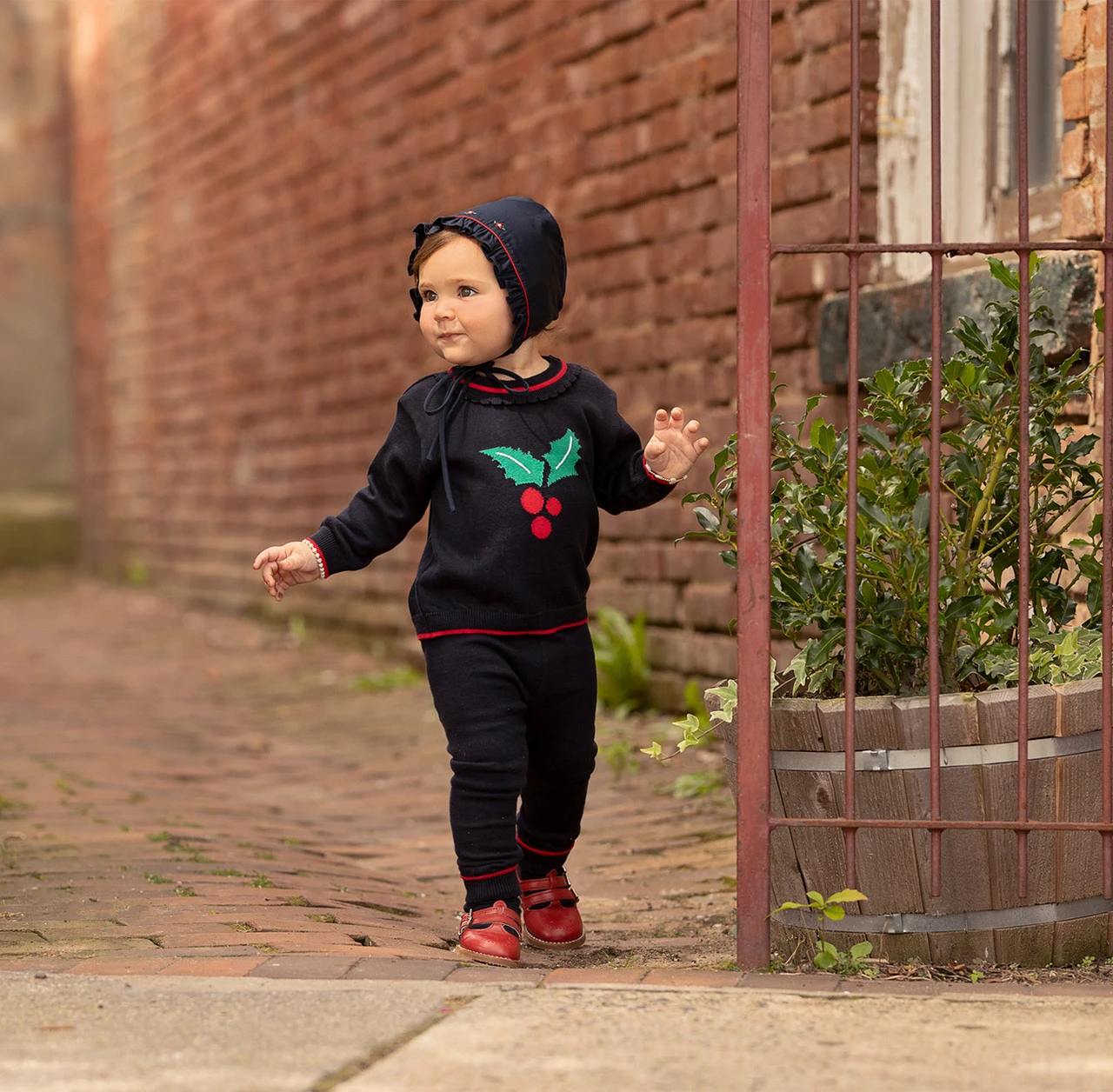 Girls Holly Knit Set 2 Girls Holly Knit Set - Image 2