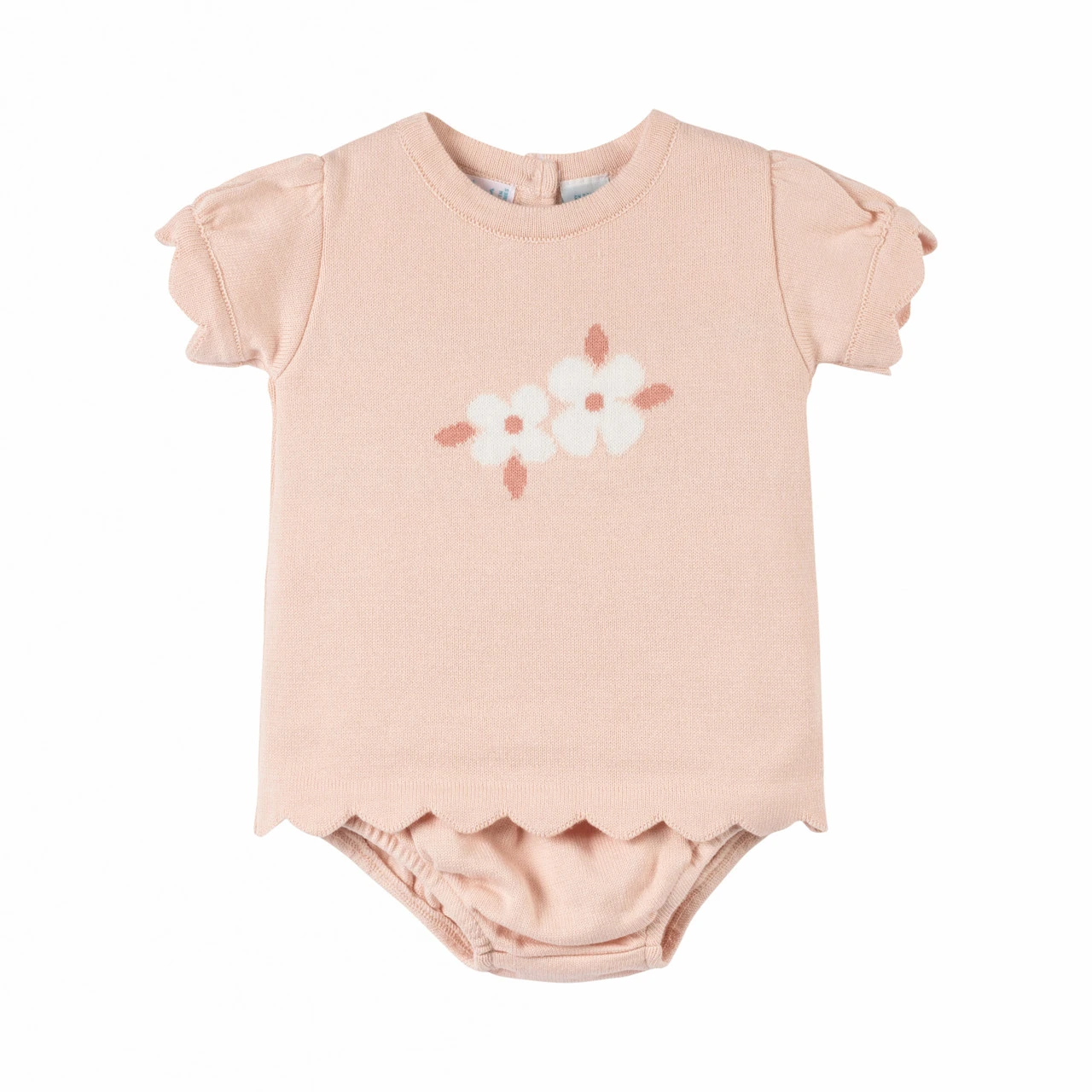 Girls Knit Flower Set 2 Girls Knit Flower Set - Image 2