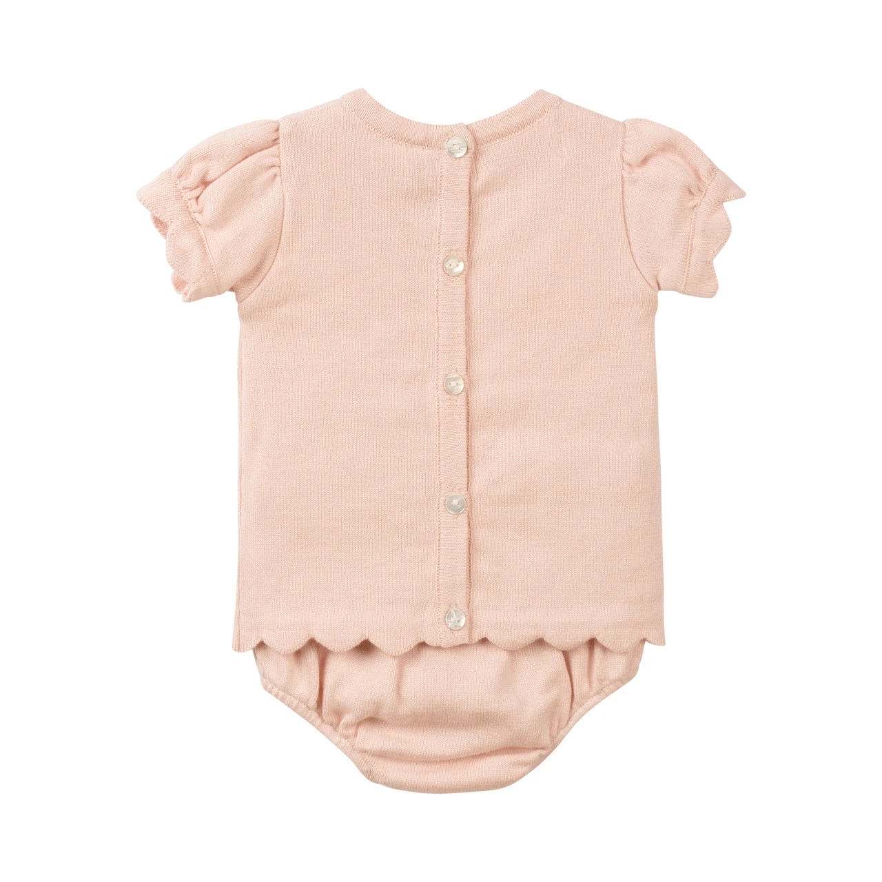 Girls Knit Flower Set 4 Girls Knit Flower Set - Image 4