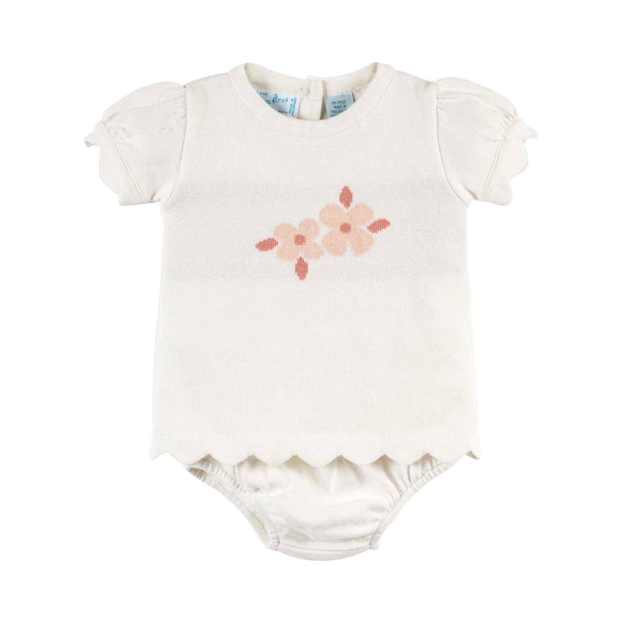 Girls Knit Flower Set 1 Girls Knit Flower Set