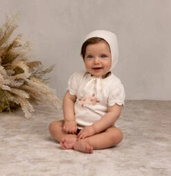 Girls Knit Flower Set 7 Girls Knit Flower Set -Baby Clothes Sales 4920l 37050.1648664733