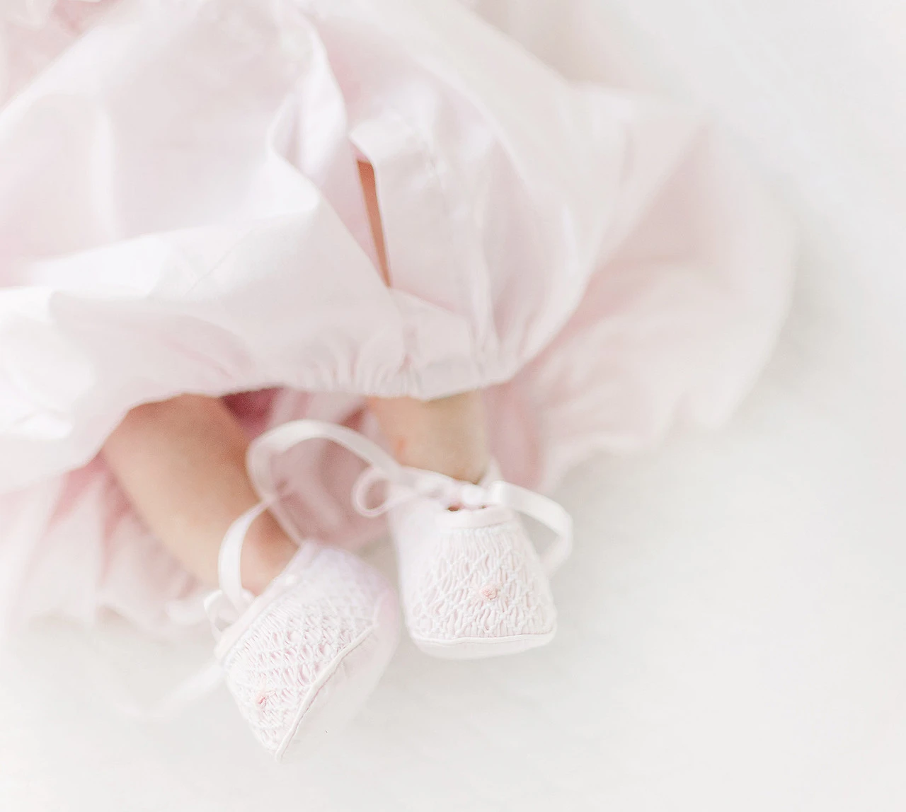 Girls Smocked Booties 2 Girls Smocked Booties - Image 2