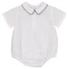 Boys Pointed Collar Onesie