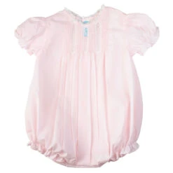 Pintucks & Lace Bubble -Baby Clothes Sales 701P 17962.1644263466