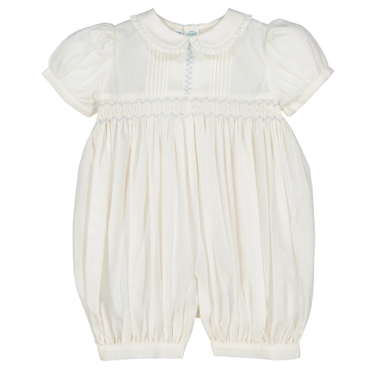 Girls Vintage Smocked Romper 1 Girls Vintage Smocked Romper