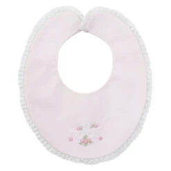 Vintage Bow Collection Lace Trim Bib