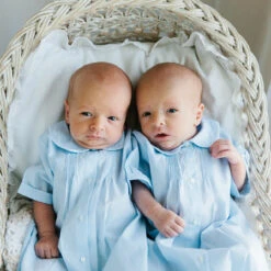 Boys Embroidered Collar Folded Daygown 13 Boys Embroidered Collar Folded Daygown -Baby Clothes Sales 74100 1 94246.1641418361