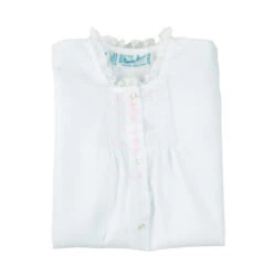 Girls Embroidered Folded Daygown 10 Girls Embroidered Folded Daygown -Baby Clothes Sales 74173WH D 18647.1642617516