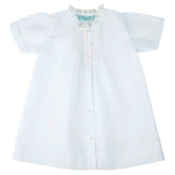 Girls Embroidered Folded Daygown 9 Girls Embroidered Folded Daygown -Baby Clothes Sales 74173W 18847.1642617516
