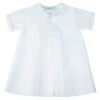 Boys Train Embroidery Folded Daygown