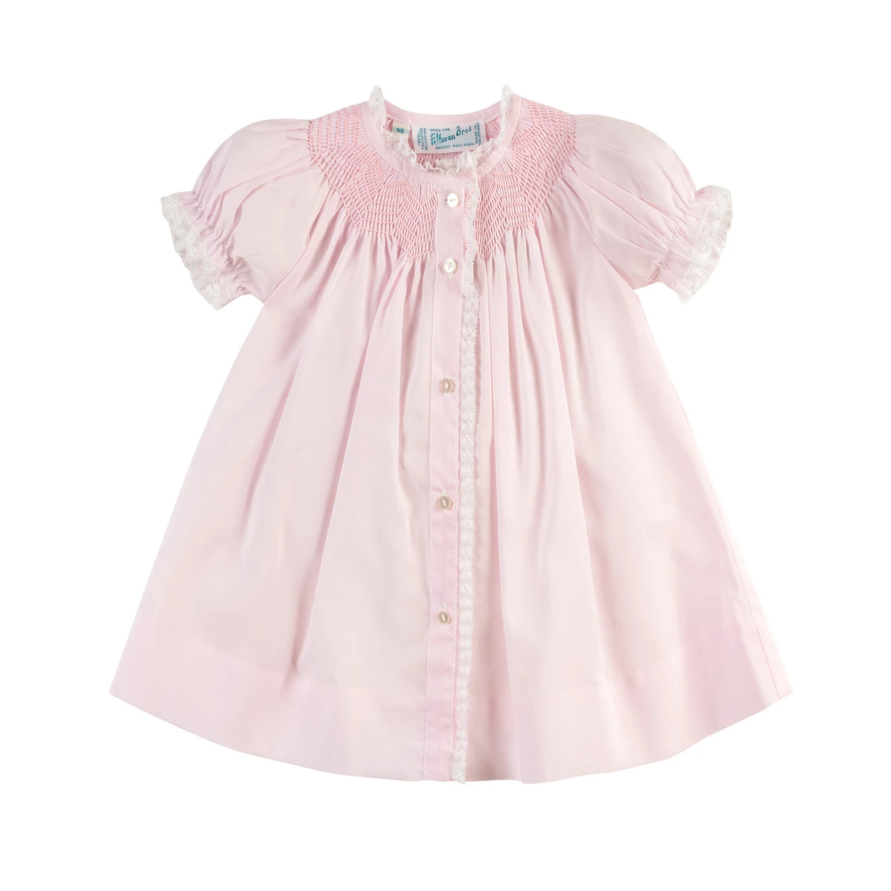 Girls Classic Smocked Daygown 3 Girls Classic Smocked Daygown - Image 3