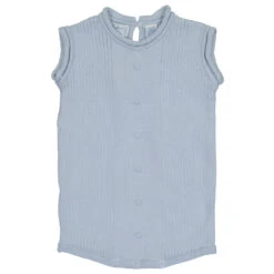 Ribbed Sleeveless Romper -Baby Clothes Sales 906 4 08021.1629304422