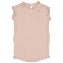 Ribbed Sleeveless Romper