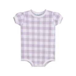Gingham Knit Romper