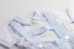 Blue 2-Piece Suspender Short Set -Baby Clothes Sales DSC 3846 63046.1637259822