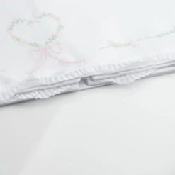 Girls Floral Heart Receiving Blanket 6 Girls Floral Heart Receiving Blanket -Baby Clothes Sales DSC 3891 16140.1634571390