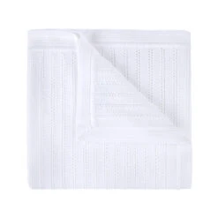 Pointelle Knit Blanket