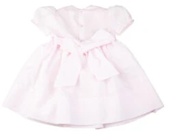 Collared Smocked Dress -Baby Clothes Sales Smocked Dress 17433Pink 52968.1642606193
