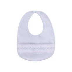 Baby Boy Smocked Argyle Bib