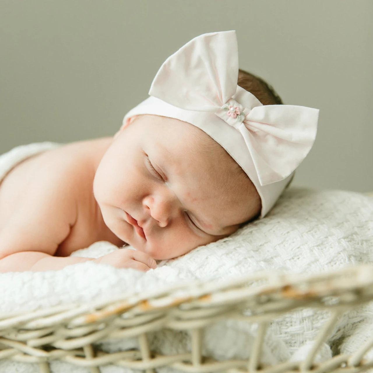 Holiday Pearl Flower Bow Headband 2 Holiday Pearl Flower Bow Headband - Image 2
